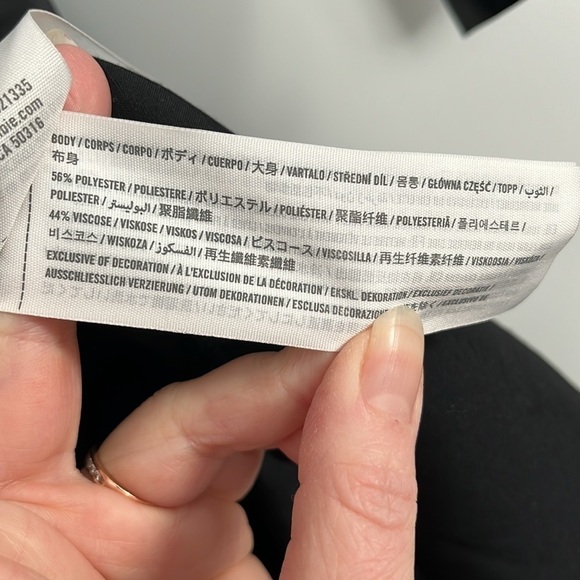 A&F Long Sleeve Satin Midi Shirt Dress EUC - Picture 10 of 13